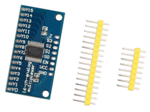 Multiplexor 16 Canales Analogicos Cd74hc406
