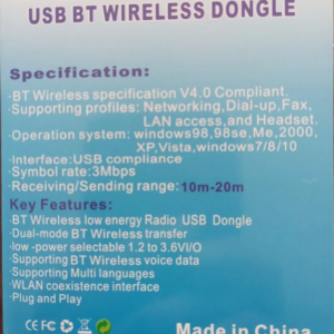 Adaptador Bluetooth Usb 4.0