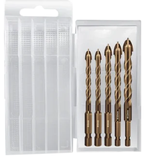 Kit Brocas Hexagonales Cruzadas Para Porcelanato Etc