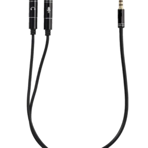 Cable Adaptador 3.5 Mm macho De uno A Dos Audio Y Microfono