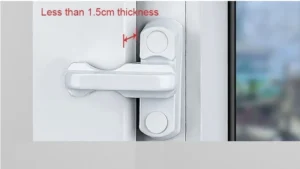 Cerradura De Aluminio En T  Para Ventana