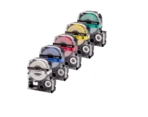 Cinta Para Etiquetadora Epson Lw400, Lw 300, Lw600 12mm varios colores