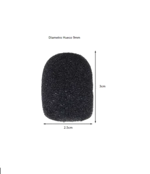 Esponja Capuchon Para Microfono Intercomunicador Moto