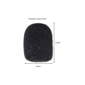 Esponja Capuchon Para microfono Diadema o micro microfono