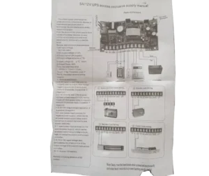 Fuente De Poder Control Acceso 12v 5 Amp