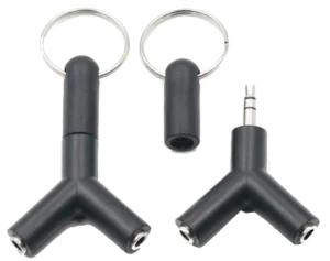 Auxiliar 3.5mm Dual Jack, Splitter Duplicador De Sonido