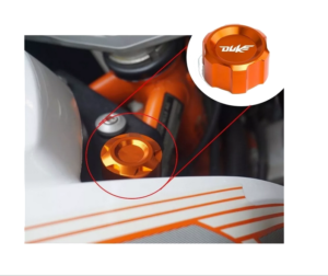 Tapa Radiador Para Ktm Duke 200,390
