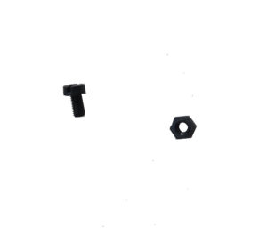 Kit Tornillos Plasticos Color Negro Proyectos Electronicos