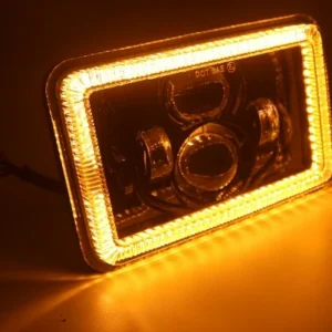 Kit Faros Led Para Carro  4x6 Pulgadas Par