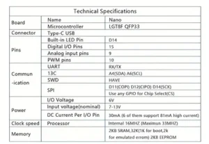 Ardu Nano V3 chino conector tipo C