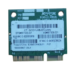 bcm94313b Tarjeta de red wifi para portatil Broadcom bcm94313hmgb